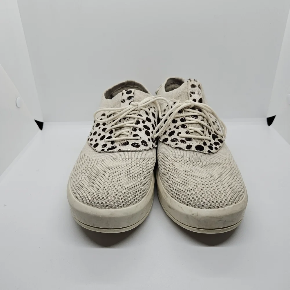 Mark Nason Shining Grayson animal print fur and mesh sneakers 8.5